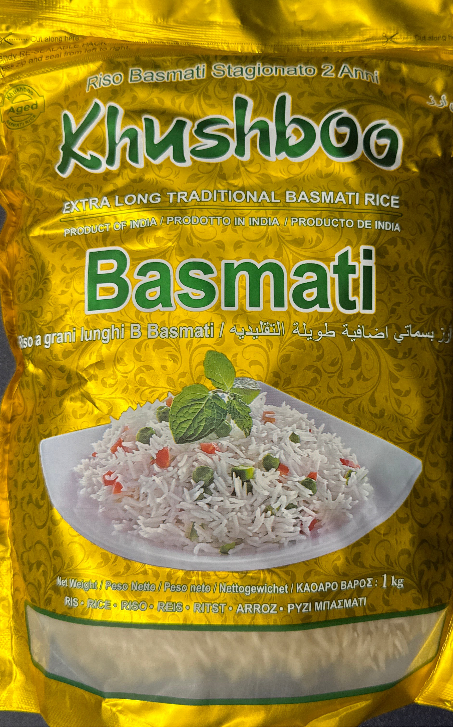 Khushboo Basmati Rice 1kg