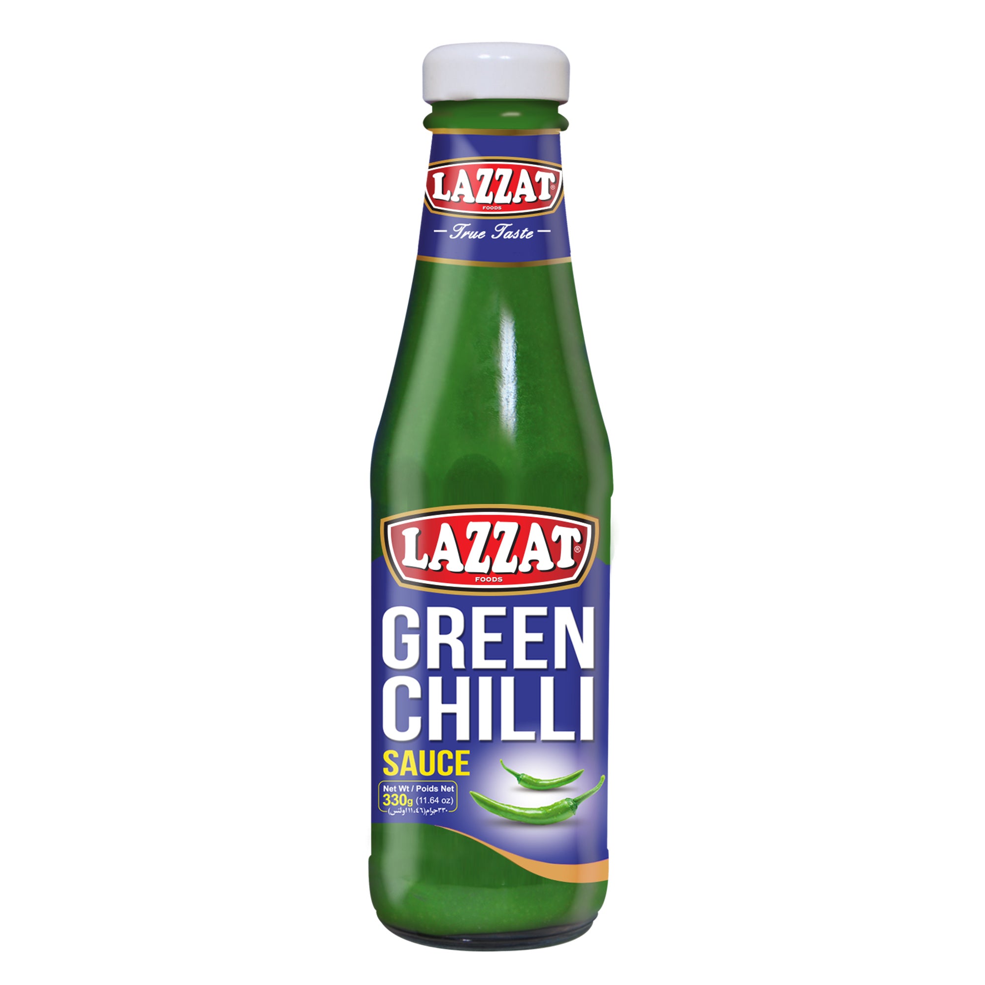 LAZZAT Green Chilli Sauce 330g