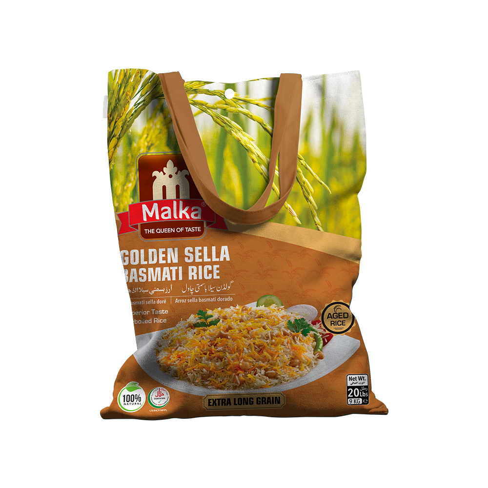 Malkah Golden Sella Basmati Rice 5 KG