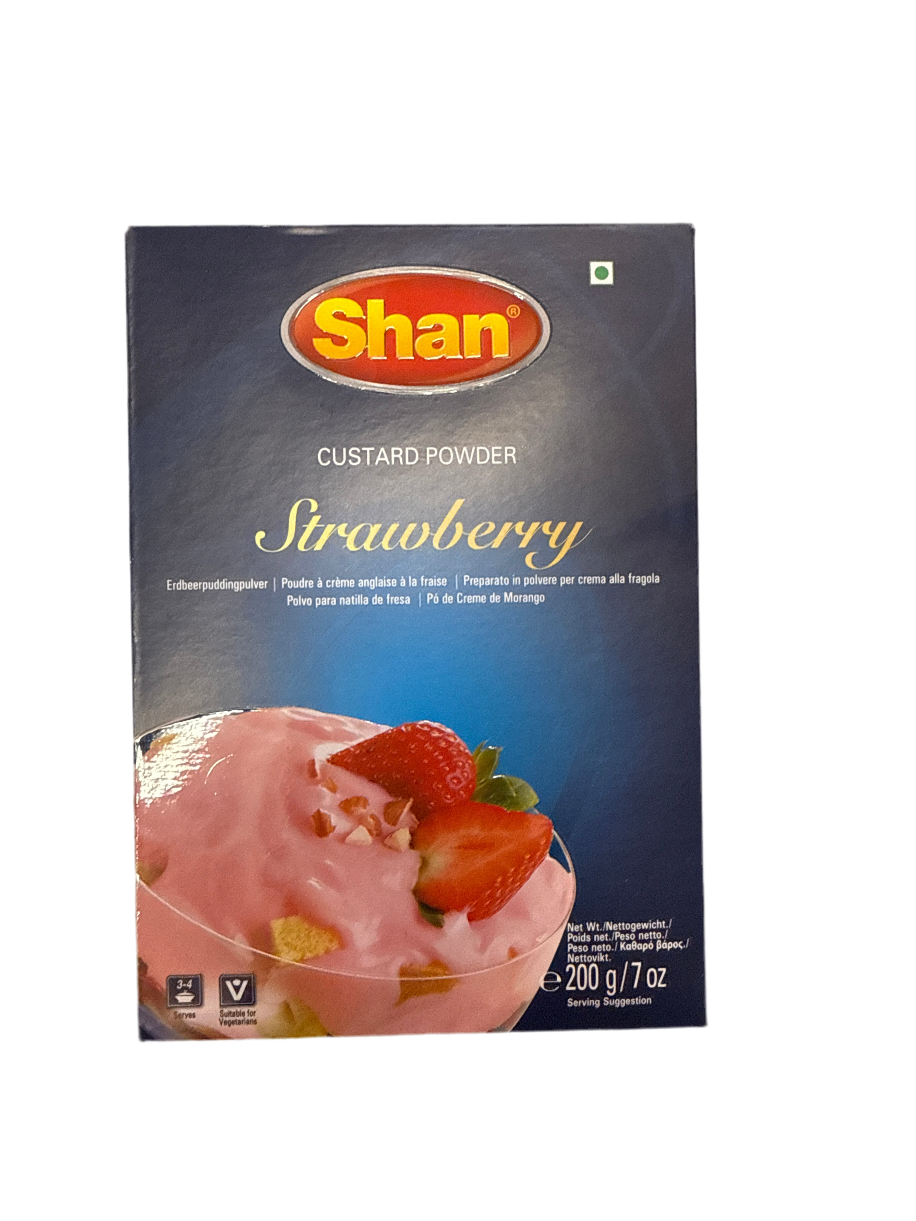 Shan Strawberry Custard Powder