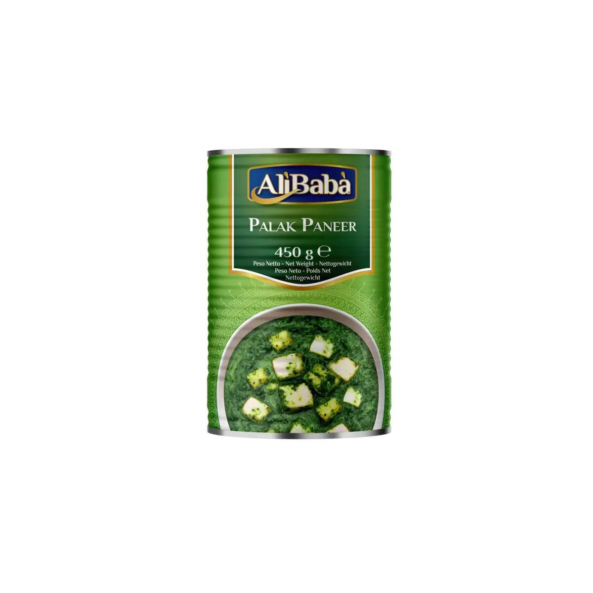 ALI BABA TIN PALAK PANEER 450G