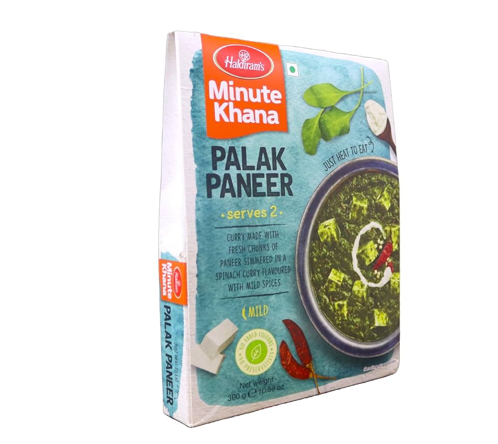 RTE HALDI'S PALAK PANEER 300G