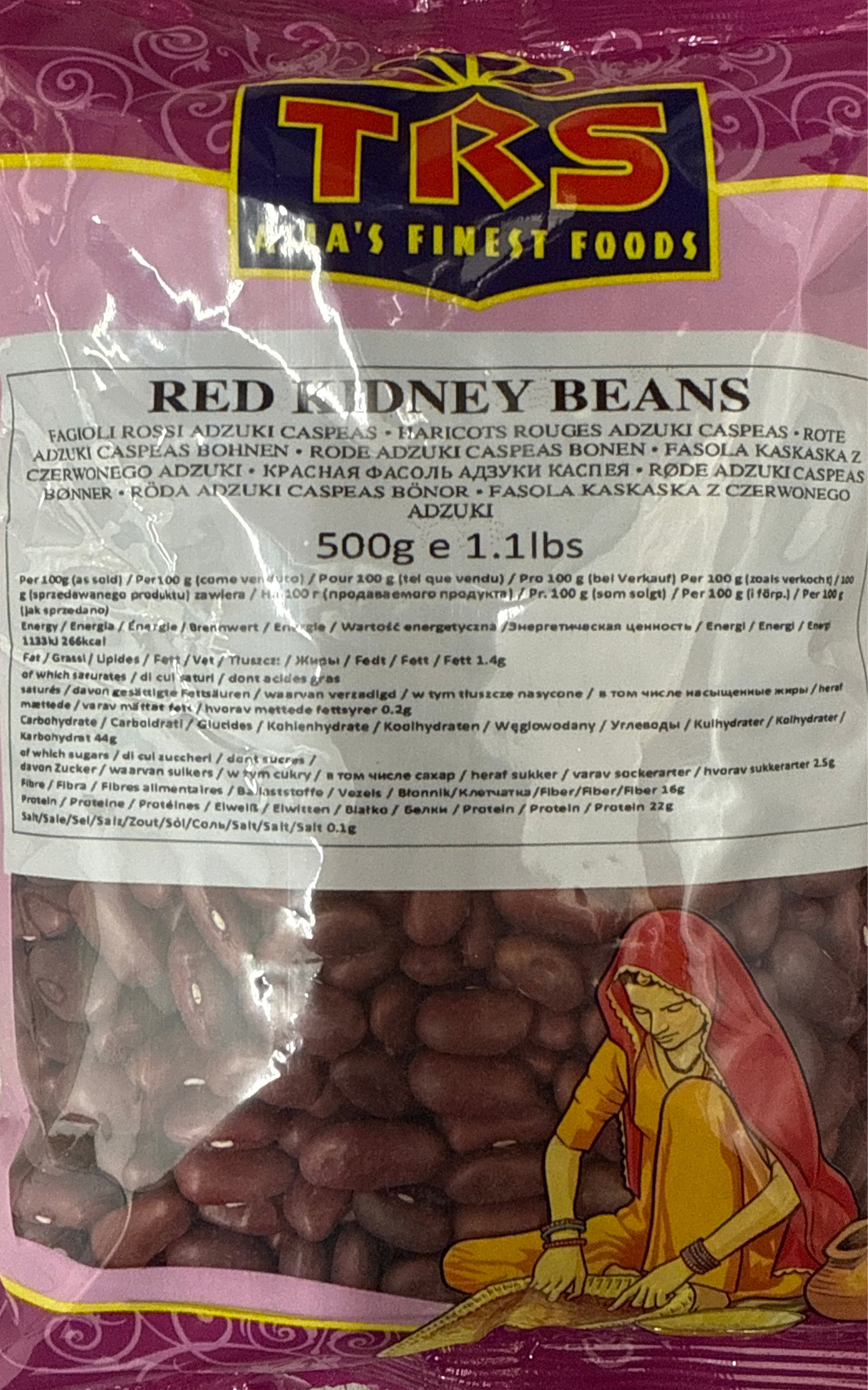 TRS Red Kidney Beans 500g