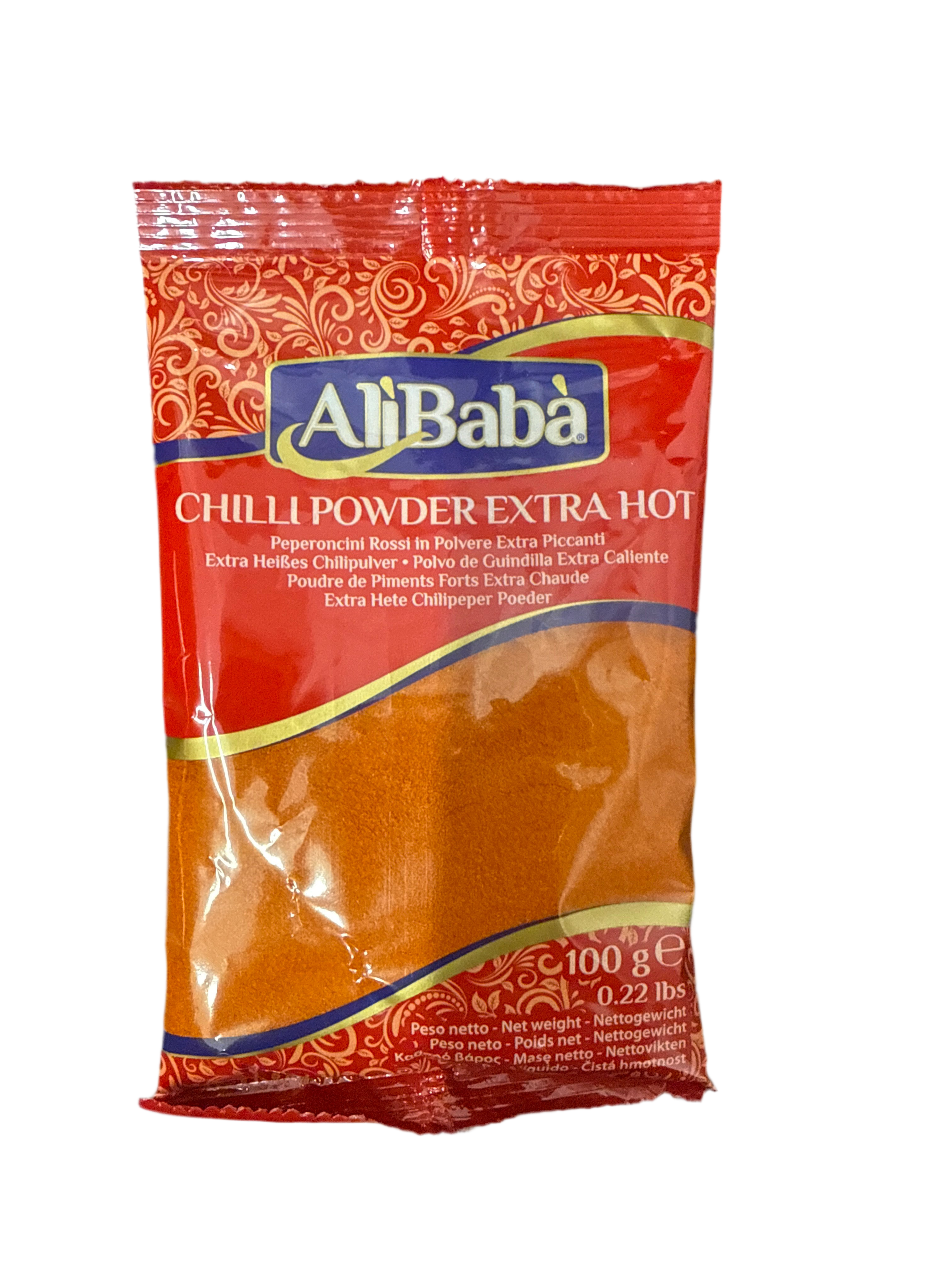Ali Baba Chilli Pwd Extra Hot 100g