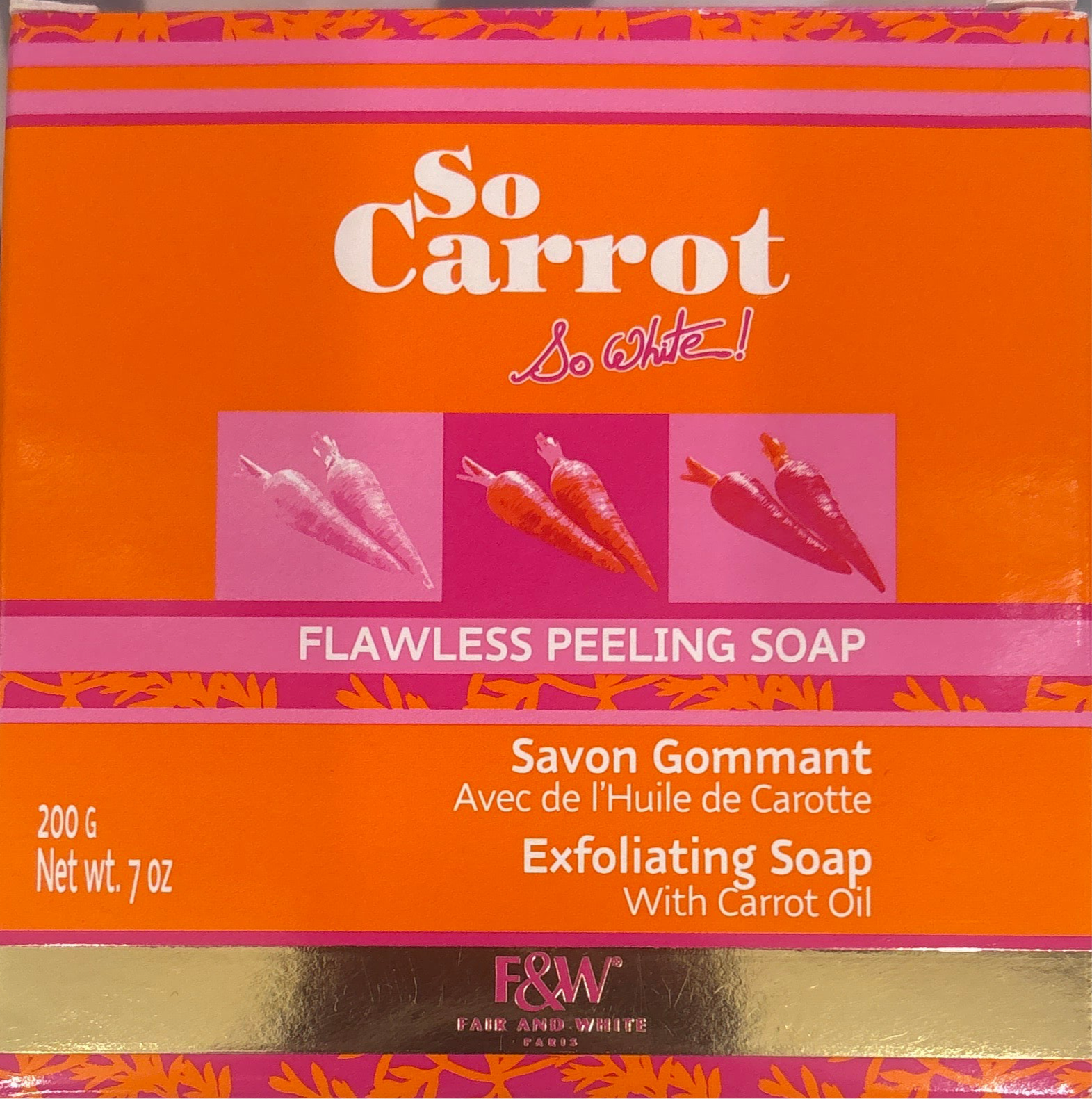 SoCarrot soap 200g