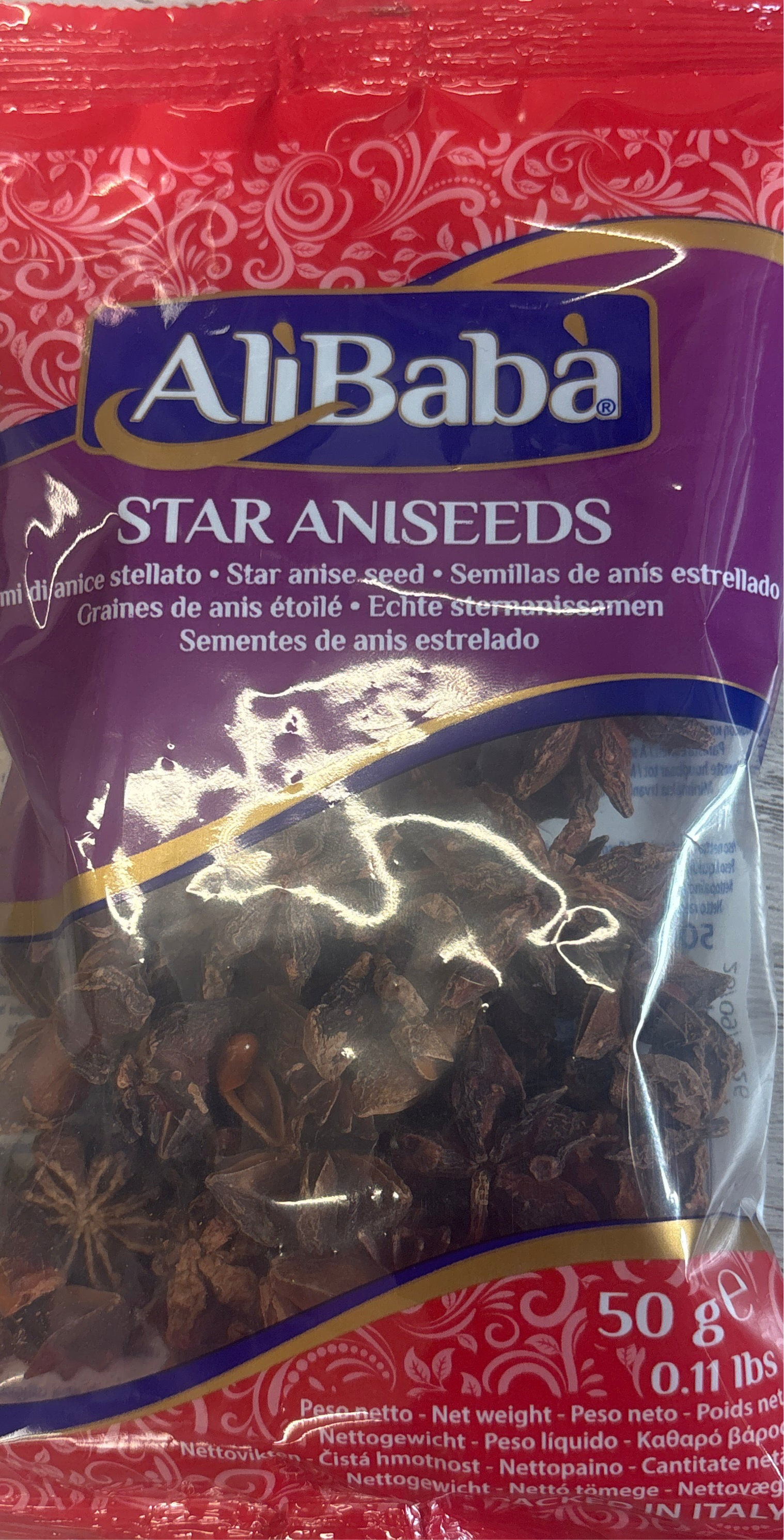 Ali Baba Star Aniseeds 50g