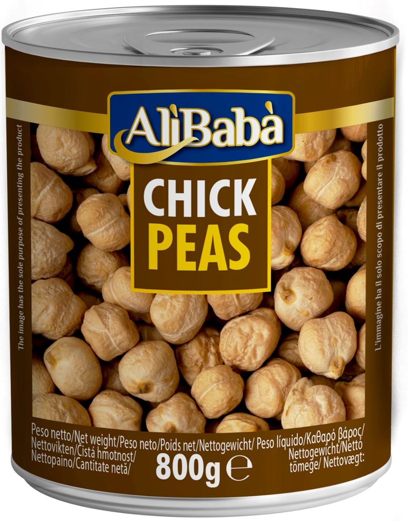 CHICK PEAS CANNED ALI BABA 400G