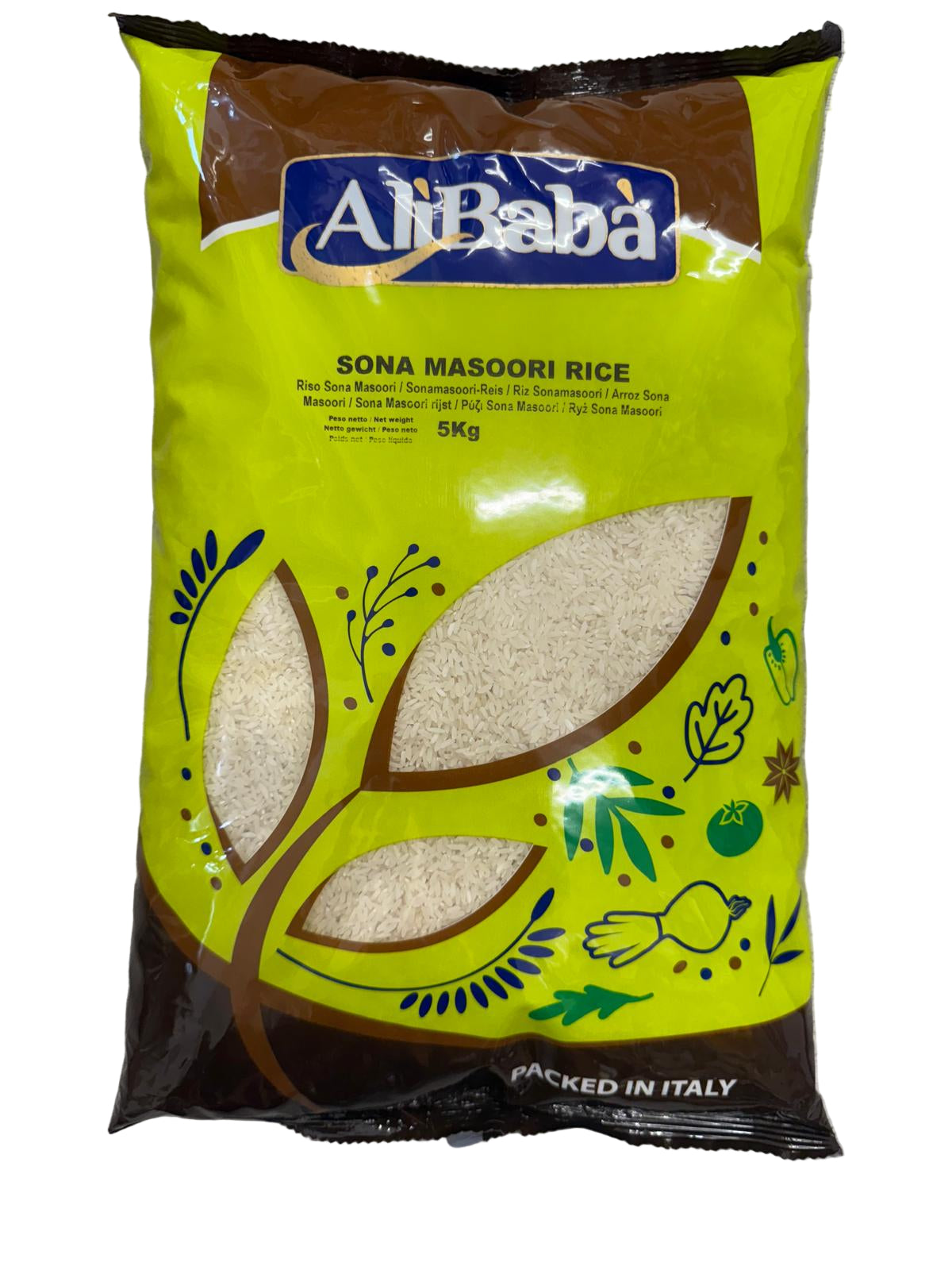ALI BABA SONA MASOORI 5KG RICE