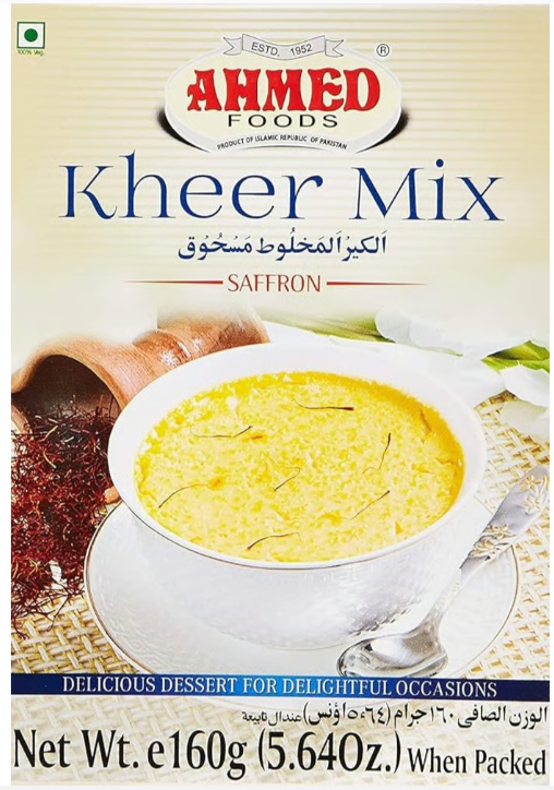 Ahmed Kheer Mix Saffron 160g