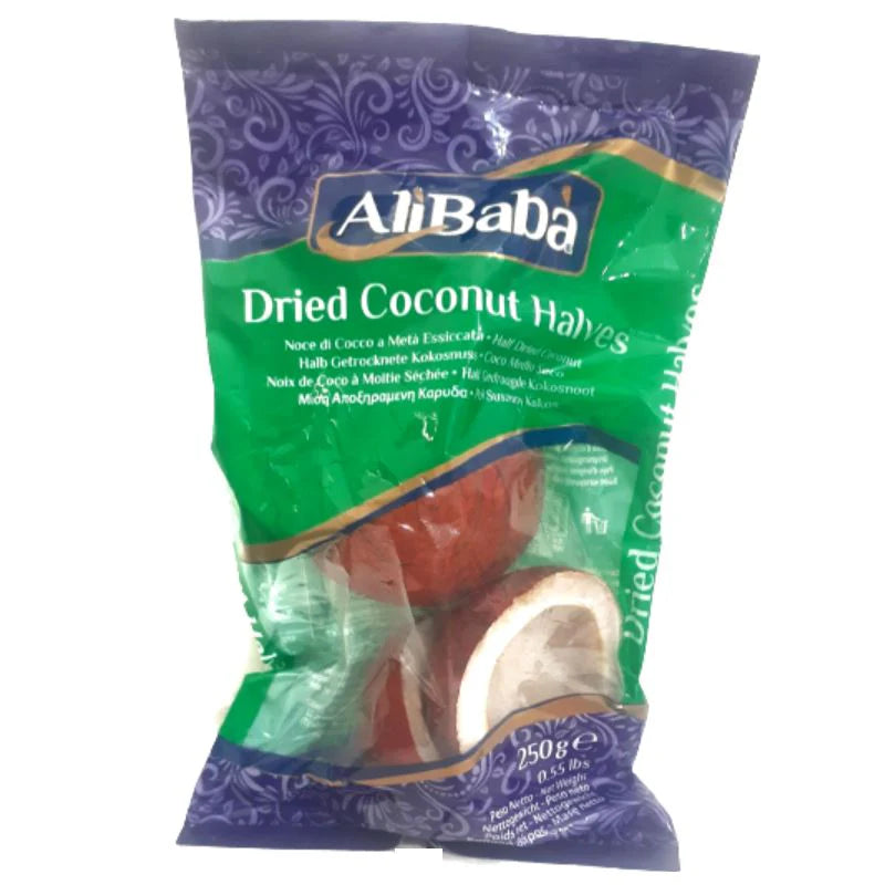 Ali Baba Dried Coconut Halves 250g