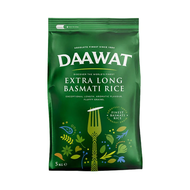 BASMATI DAAWAT EXTRA LONG RICE 5KG