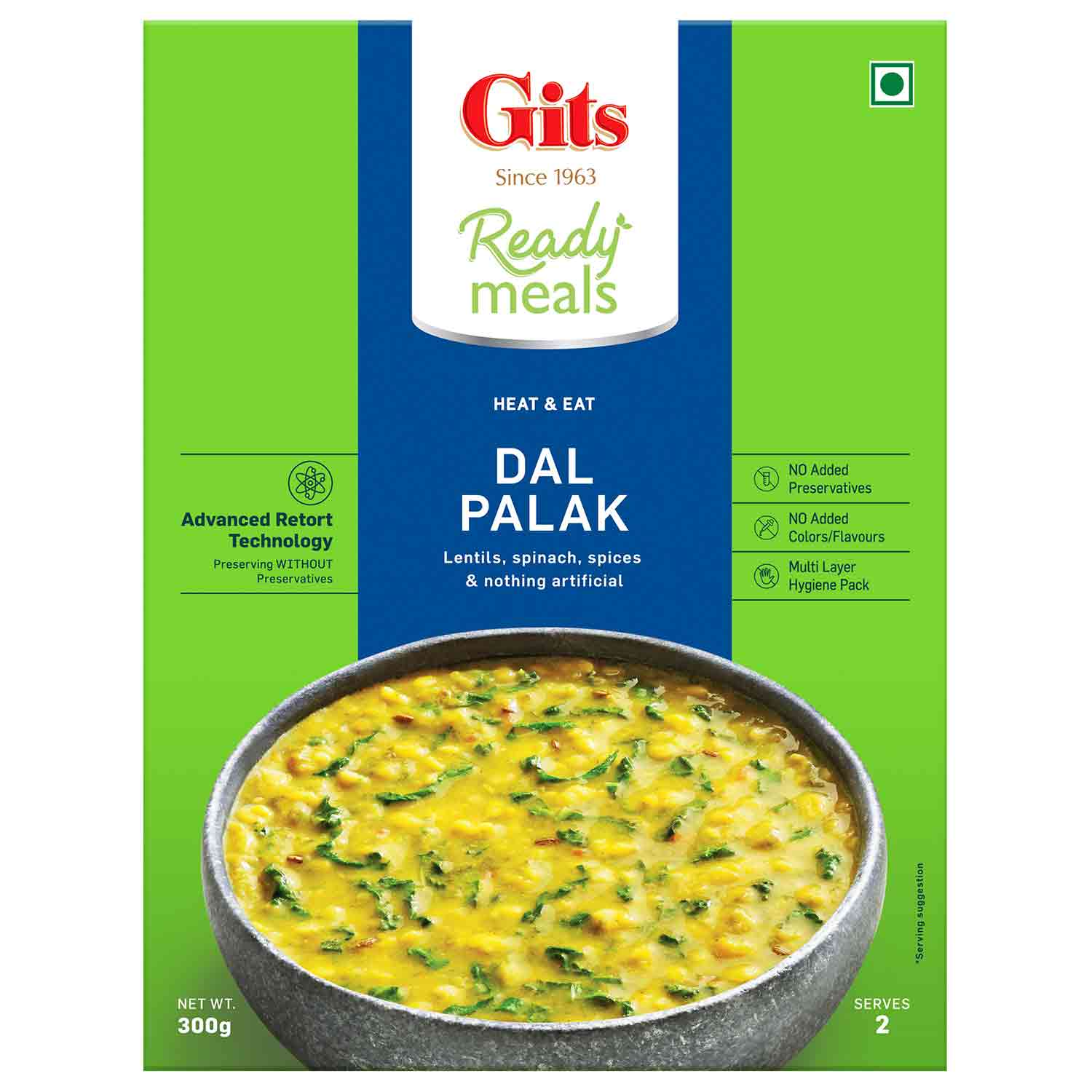 RTE GITS Dal Palak 300g