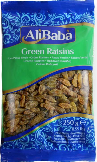 Ali Baba Green raisins 250g