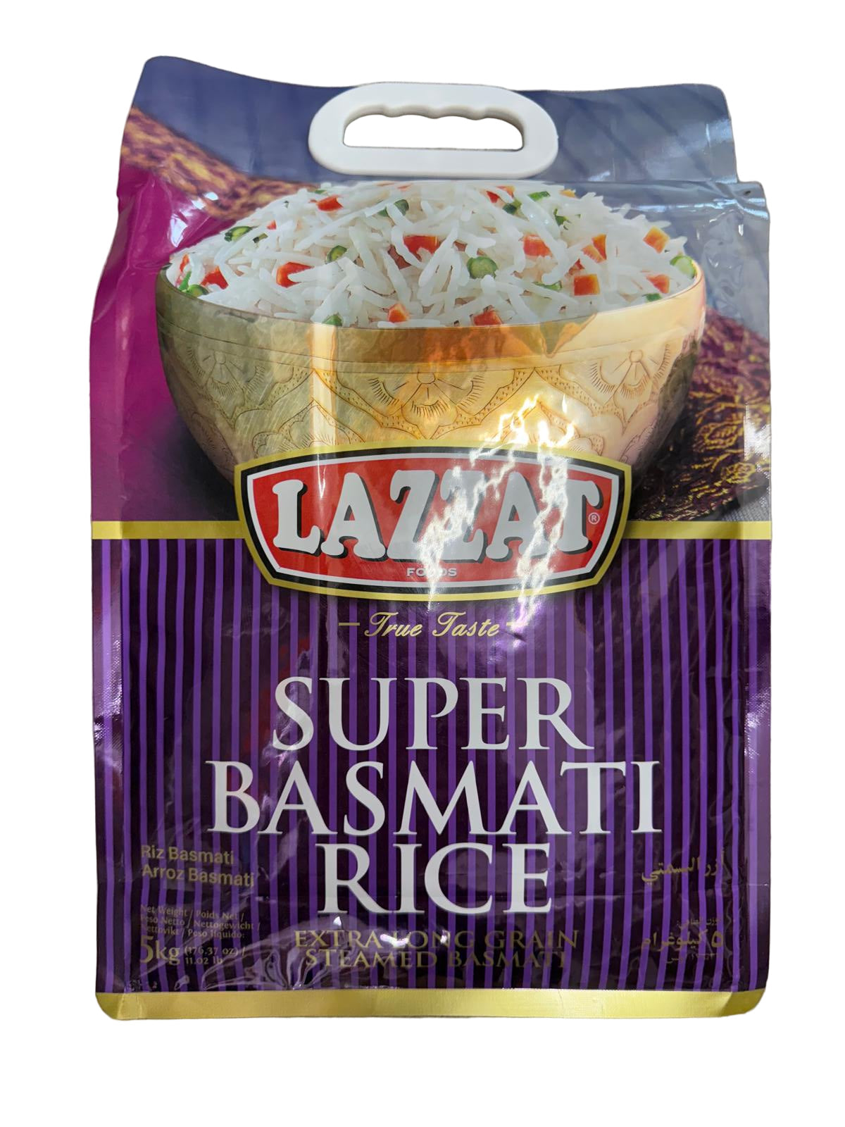 LAZZAT XTRA LONG 5KG RICE