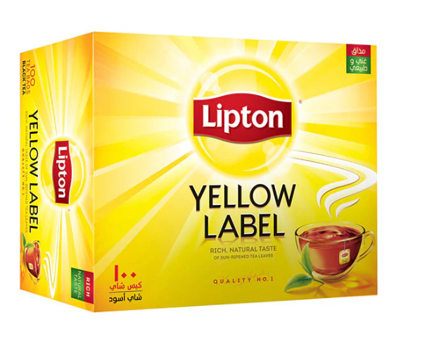 Lipton Yellow Label 100 TEA BAGS