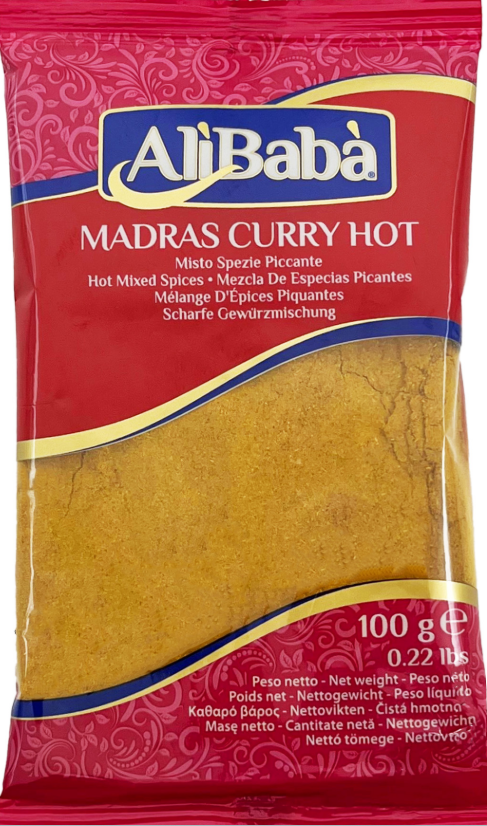 Madras Curry hot 100g Ali Baba