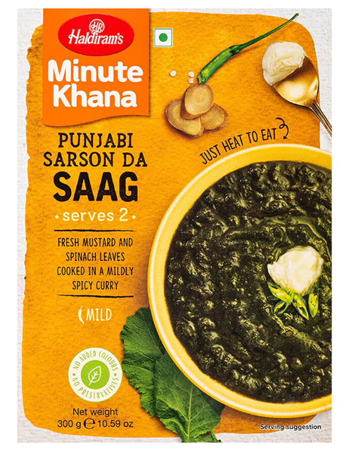 RTE HALDI'S SARSON KA SAAG 300G