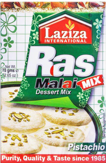 Laziza Rasmalai Pistachio 75g