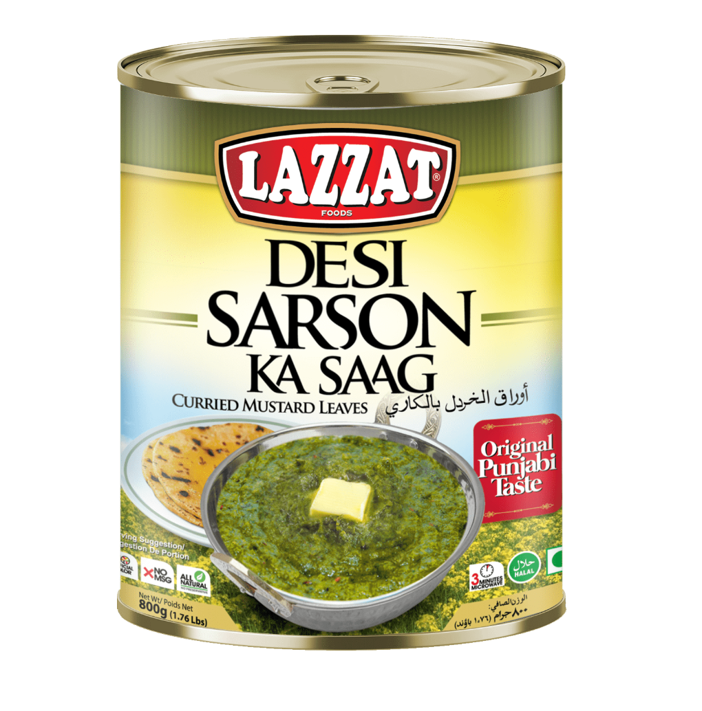LAZZAT Desi Sarson Saag 425g