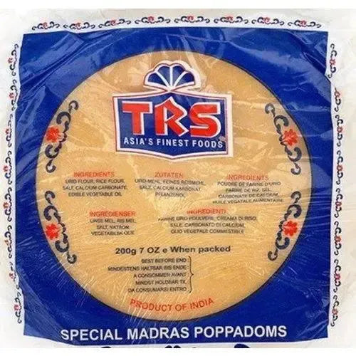 TRS Madras Plain Papad - 200g