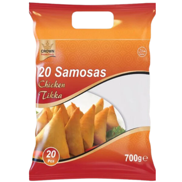 CROWN Samosa Chicken Tikka- 20 Pcs 700 gm