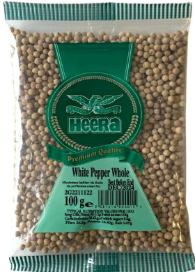 Heera White pepper whole 100g