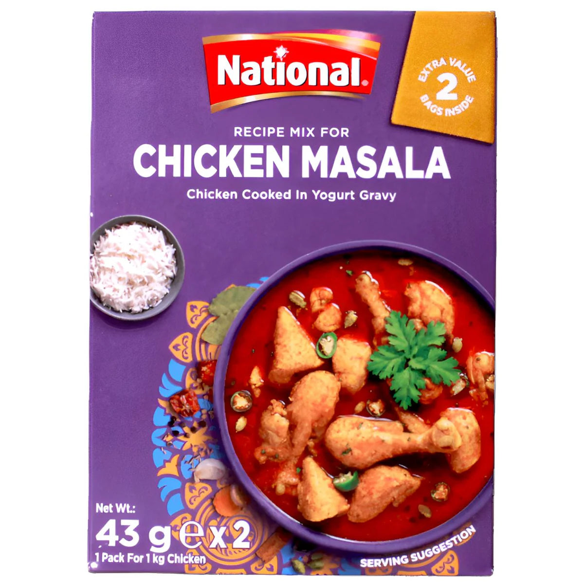 NATIONAL CHICKEN MASALA 86G