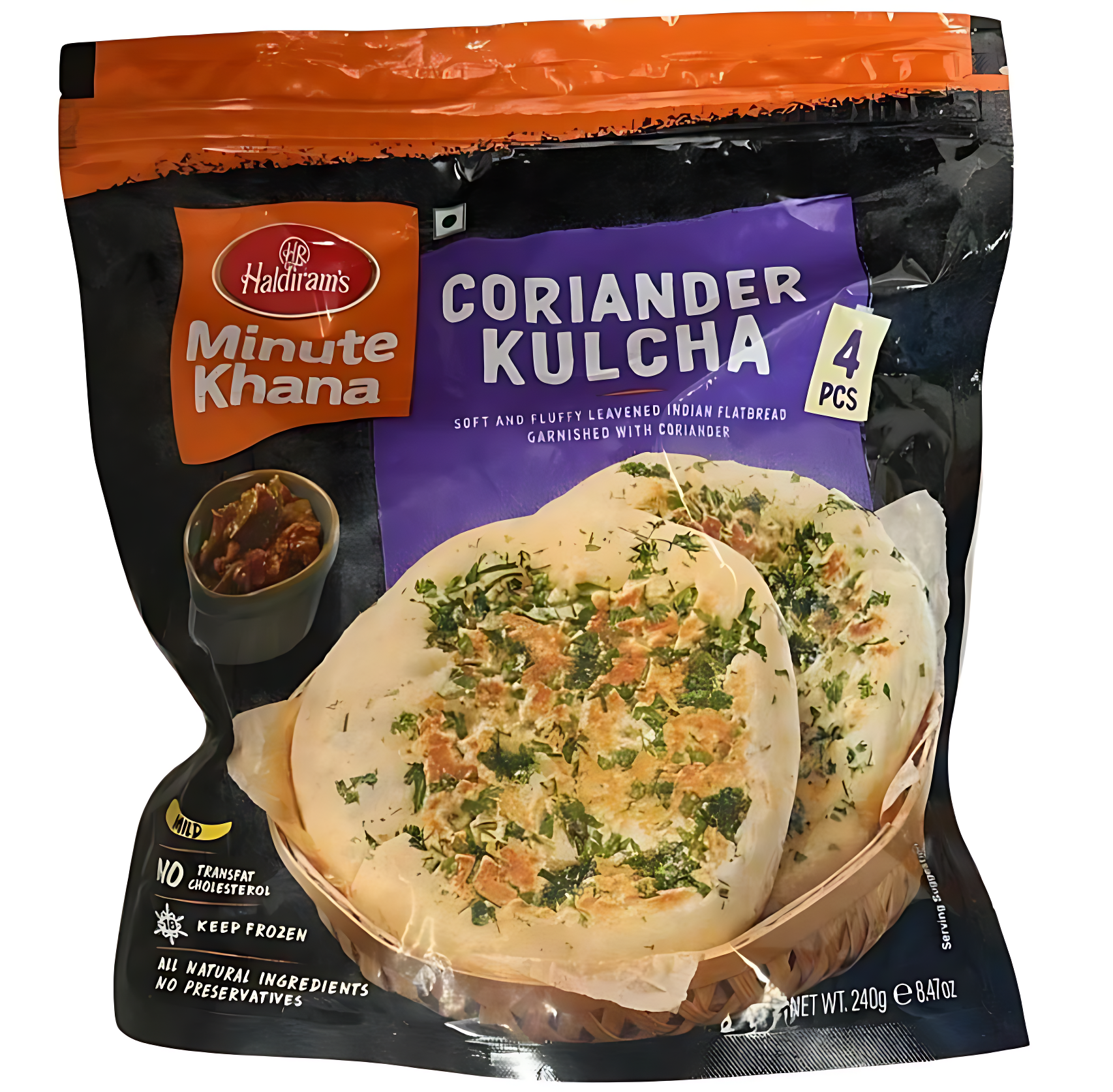 Haldiram coriander kulcha