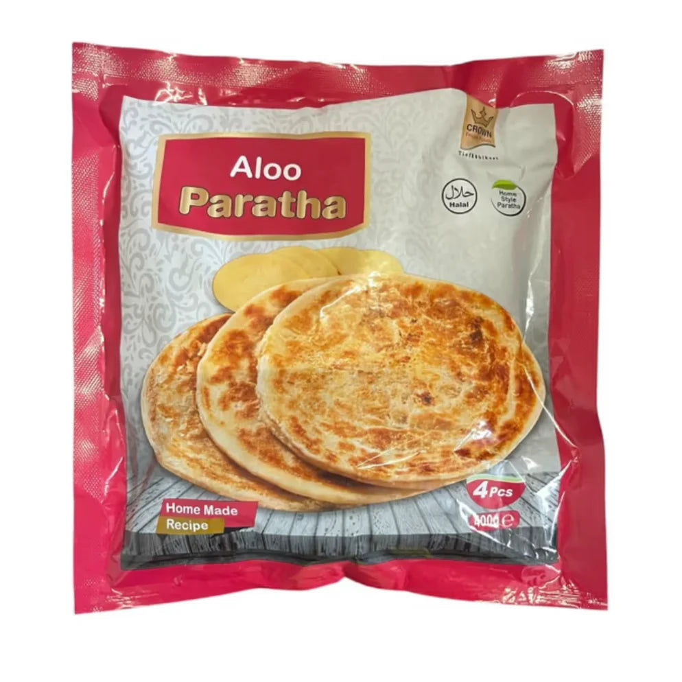 Frozen Crown Aloo Paratha (4pcs) 400gm