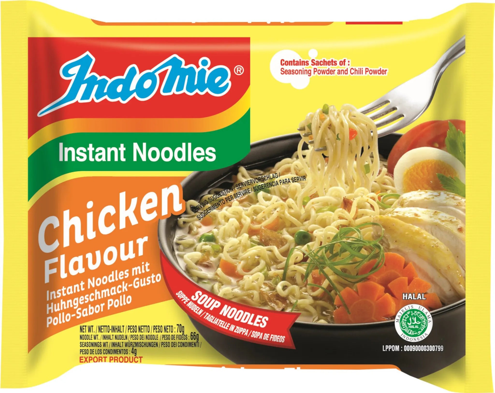 INDOMIE Instant Noodles Chicken 70g