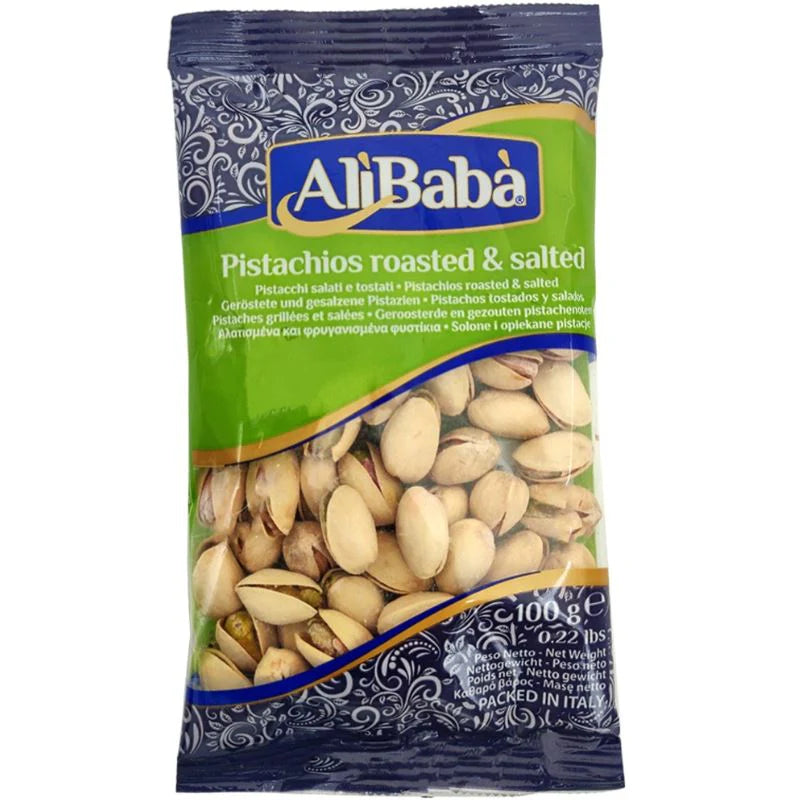 ALI BABA PISTA ROASTED/SALTED 100G