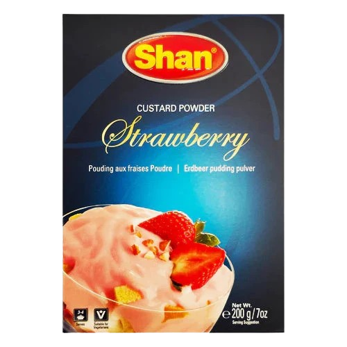 Shan Custard Powder Starwbery 200g