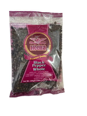 Heera Black Pepper Whole 100g