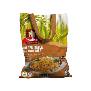 Malkah Golden Sella Basmati Rice 5 KG