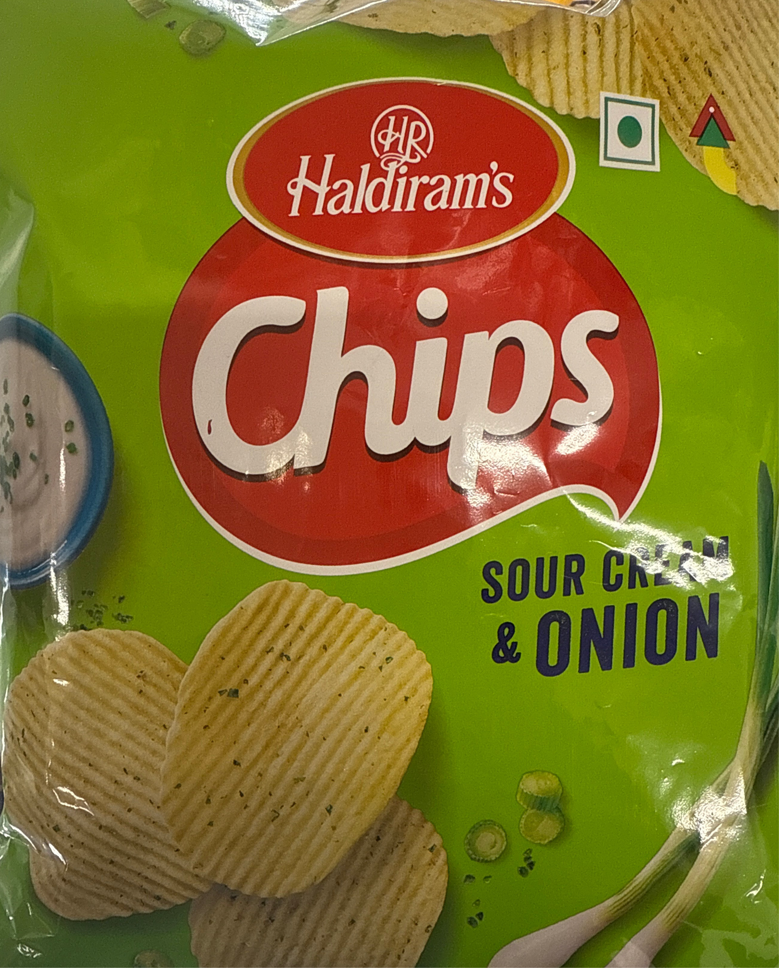 Chips sour cream onion 120g