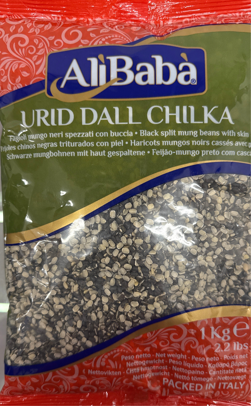 Ali Baba Urid Dall Chilka 1kg