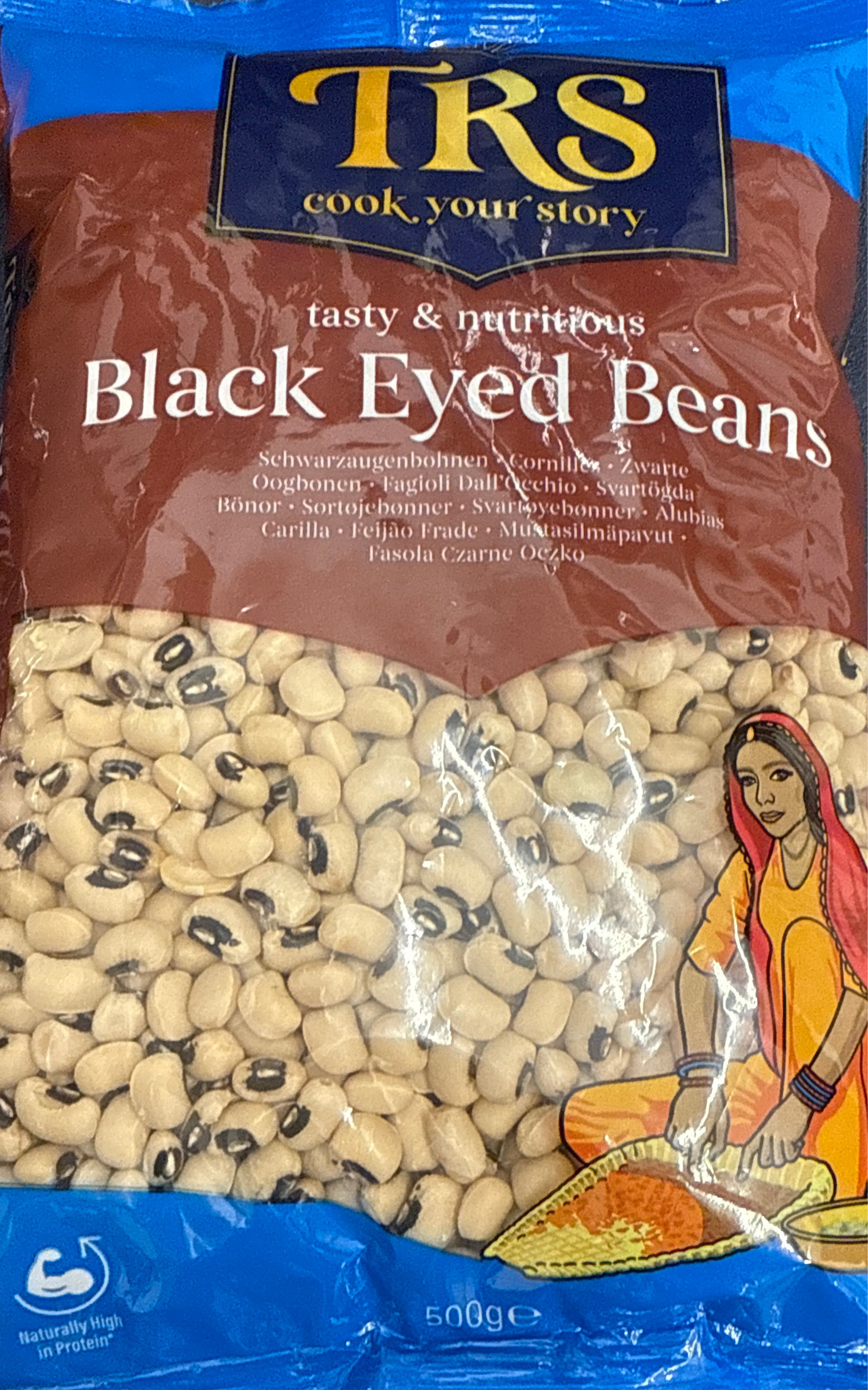 TRS Black Eyed Beans 500g