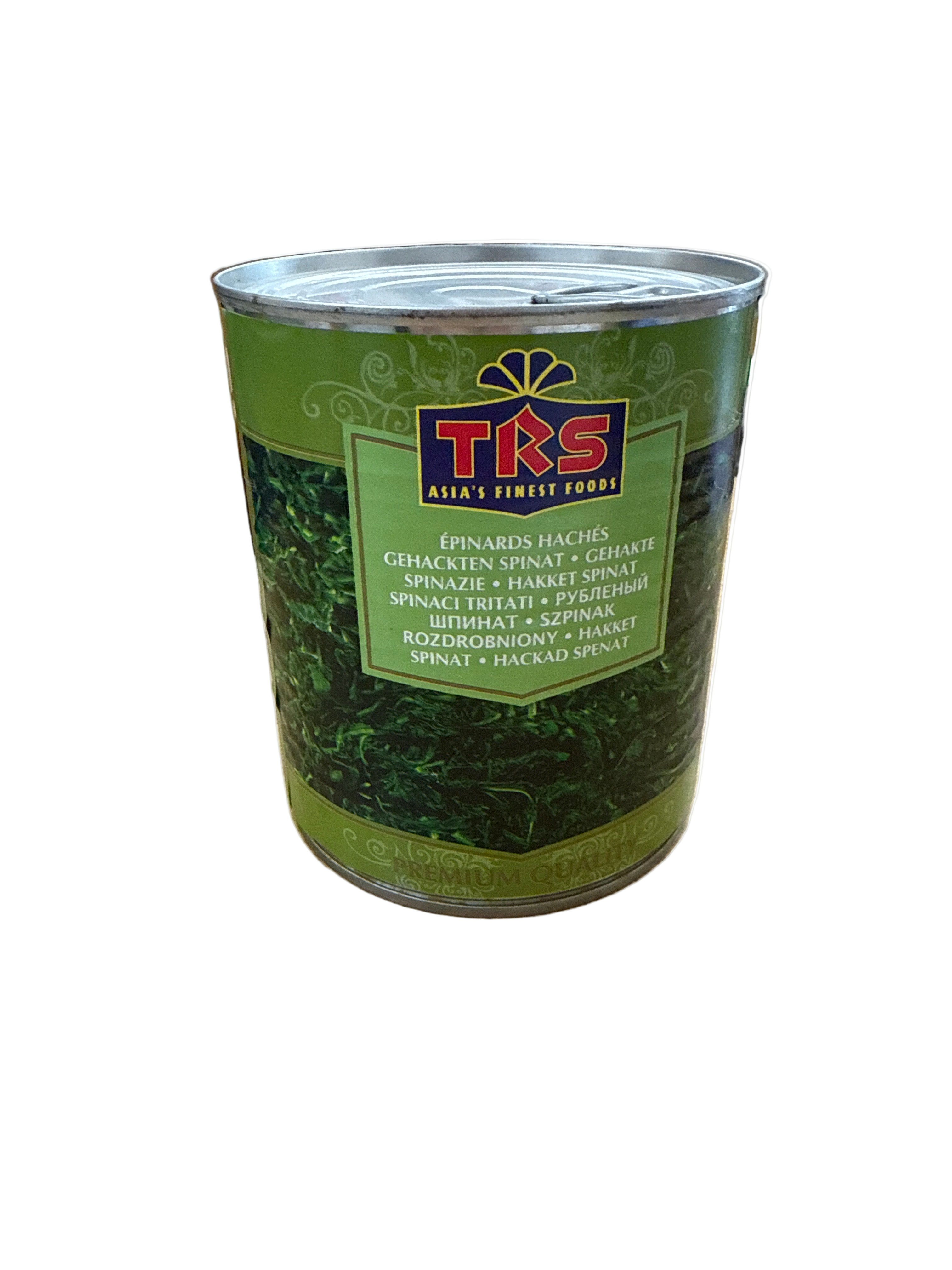 TRS chopped spinach 795g