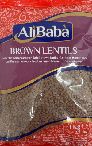Ali Baba Brown Lentils 1kg
