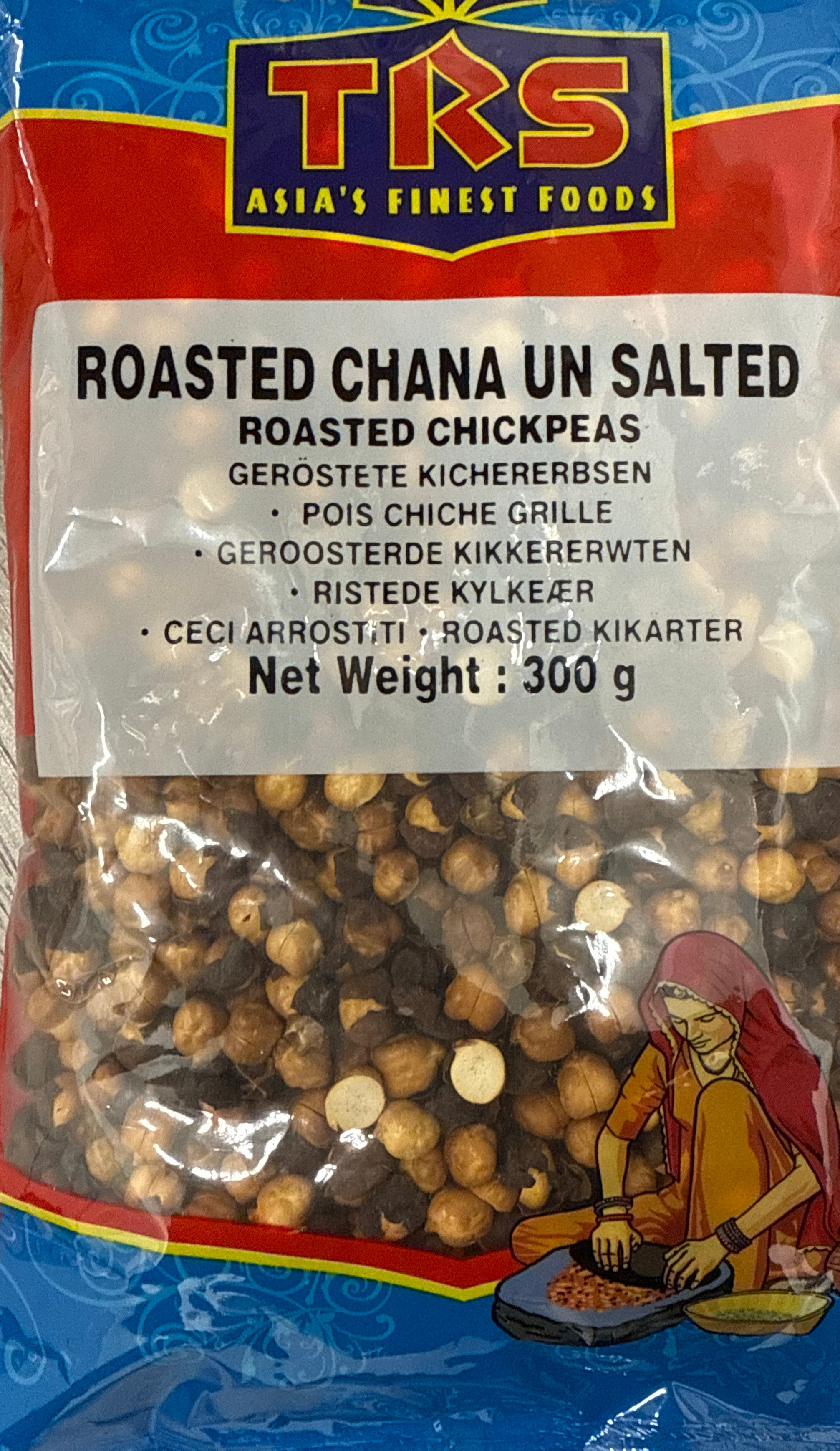 TRS Roasted chana unsalted 300g