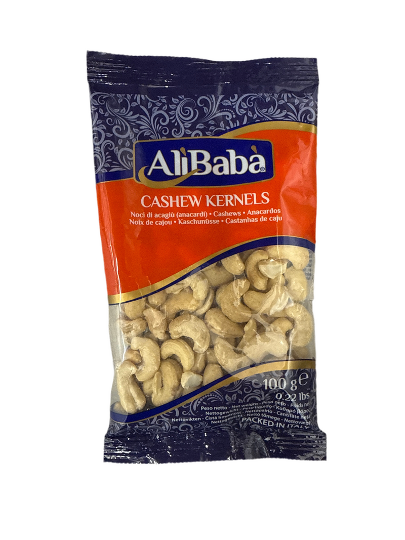 Ali Baba Cashew Kernels 100g