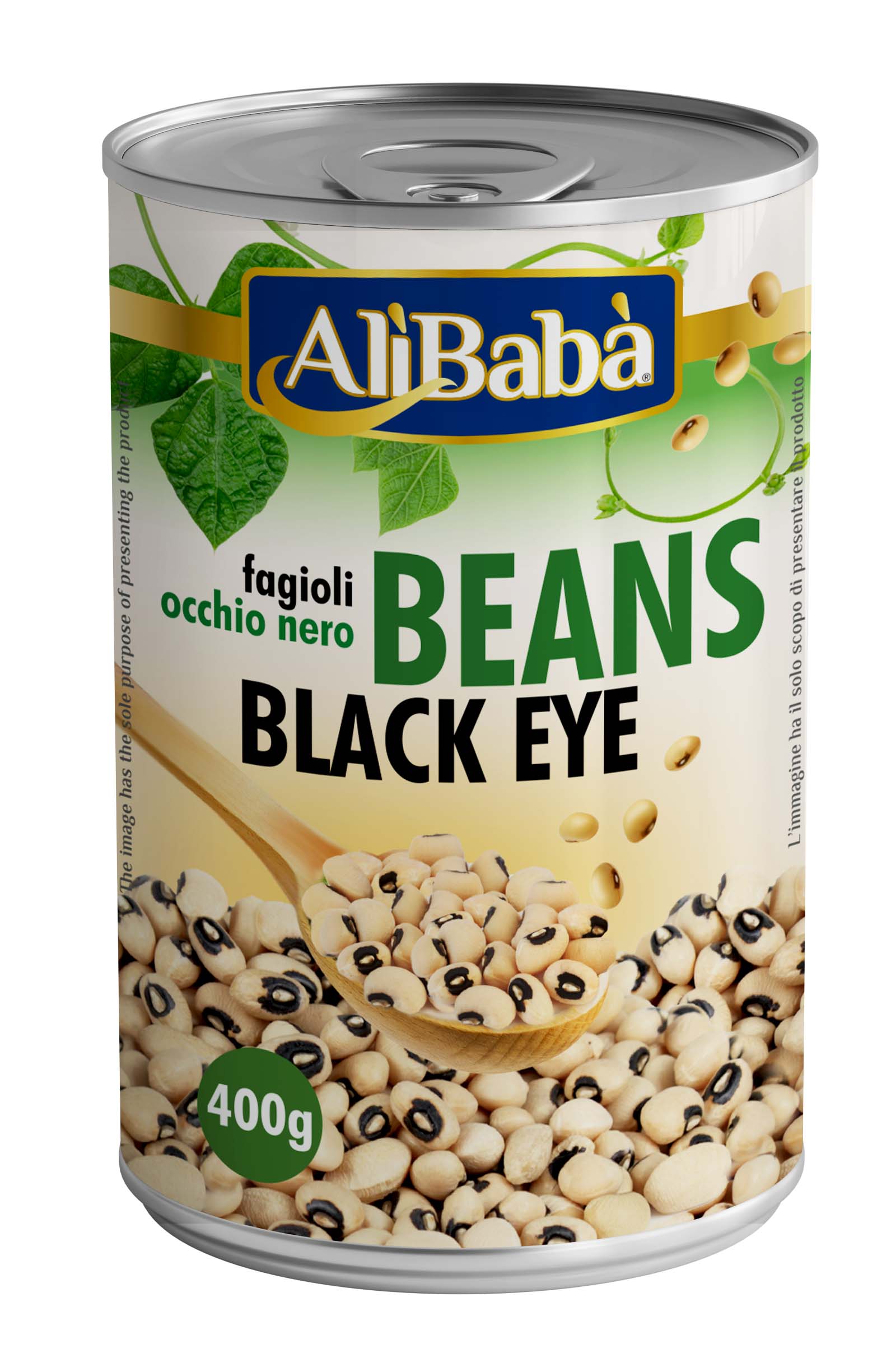ALI BABA BLACK EYE BEAN CANNED 400G