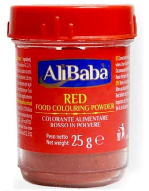 FOOD COLOUR ALI BABA RED 25G