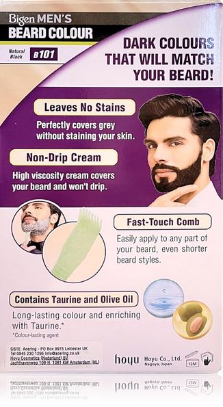 Bigen Beard Colour Natural Black