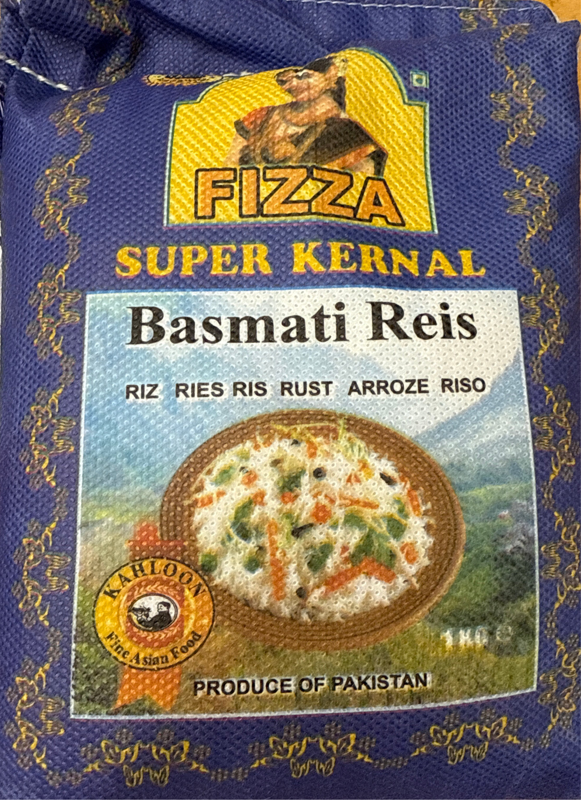 Fizza Basmati Rice 1kg