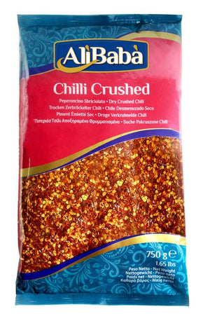 Chilli Crushed Kuti Lal Mirch Ali Baba 750g