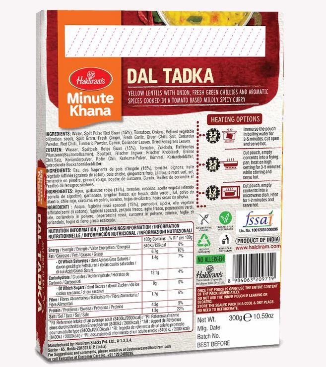 Rte Dal Tadka