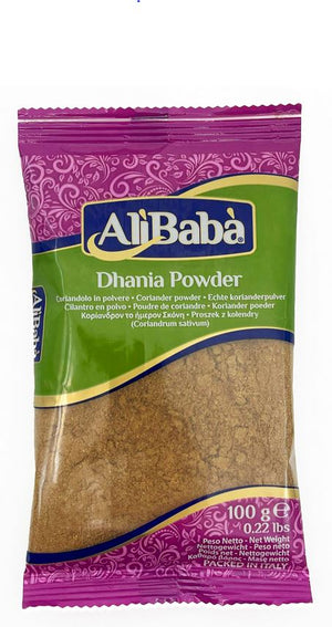 Dhania Powder Coriander Powder Ali Baba 100g