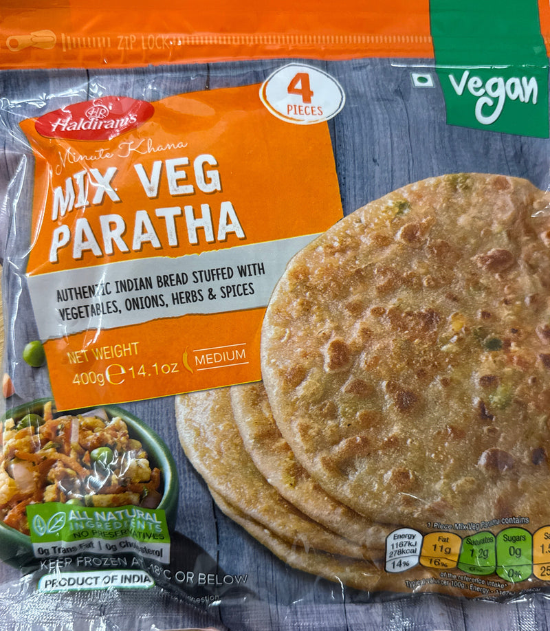 Haldiram mix veg paratha