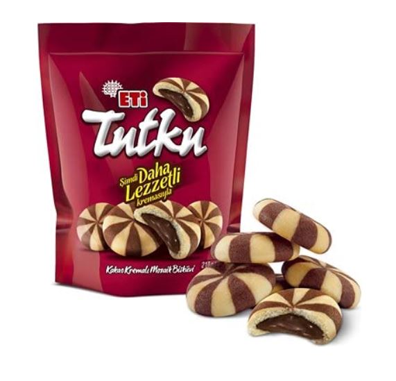 Eti Tutku Kekse mit Kakaofüllung 160g